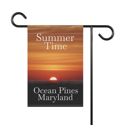 Ocean Pines Sunset Garden Flag