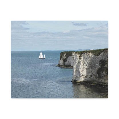 Sailing on the Cliffs - Stretched Canvas (1.5'' W)