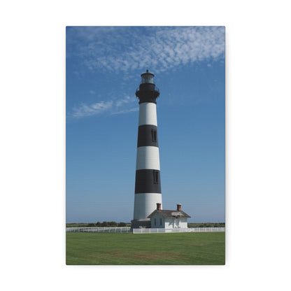 Light house in the Field -  Stretched Canvas (1.5''W)