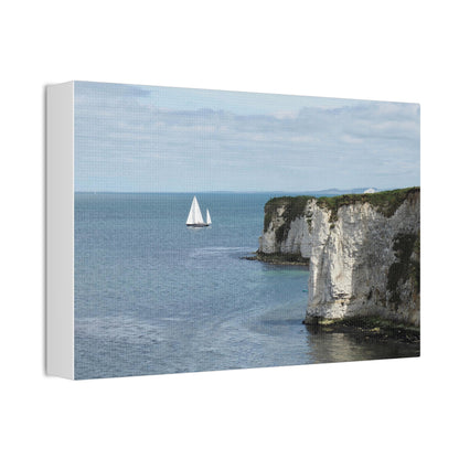 Sailing on the Cliffs - Stretched Canvas (1.5'' W)