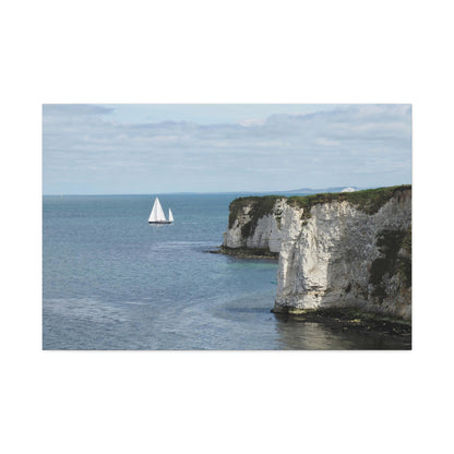 Sailing on the Cliffs - Stretched Canvas (1.5'' W)