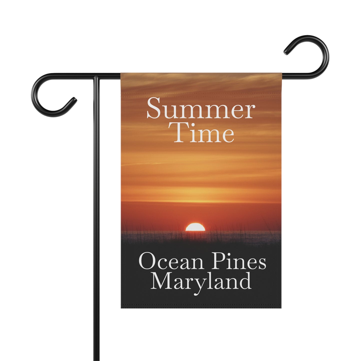 Ocean Pines Sunset Garden Flag