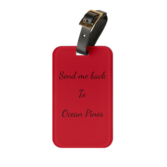 Ocean Pines Luggage Tag