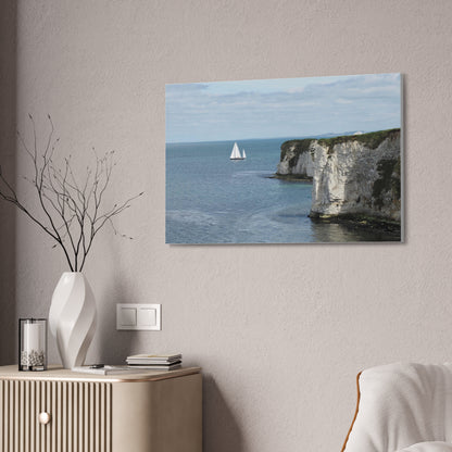 Sailing on the Cliffs - Stretched Canvas (1.5'' W)