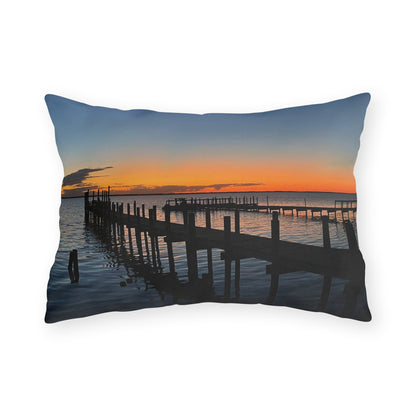 Outdoor Pillows - Sunset Pier