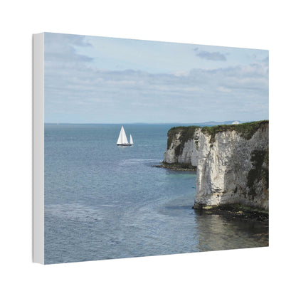 Sailing on the Cliffs - Stretched Canvas (1.5'' W)