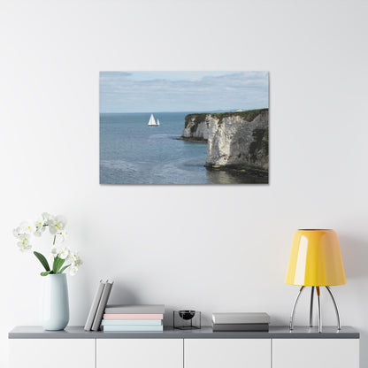 Sailing on the Cliffs - Stretched Canvas (1.5'' W)